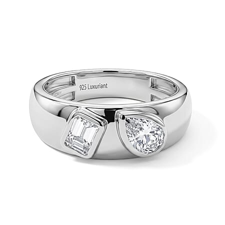 Rhodium Over Sterling Silver / 8 - Product card gallery slide 1 (10278609322297)