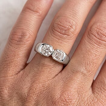 Rhodium Over Sterling Silver / 6 - Product card gallery slide 2 (10278749012281)