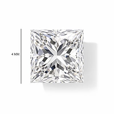 Diamond (VS1) (Princess 4mm) 0.58 ctw