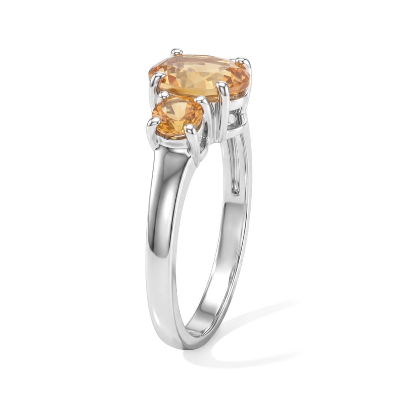 Brazilian Citrine 2.00 ctw Ring in Sterling Silver (Size 8.0)