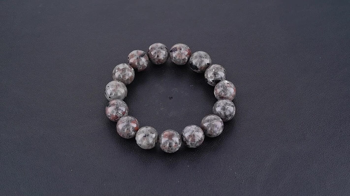 Yooperlite 75.00 tcw Beaded Stretch Bracelet
