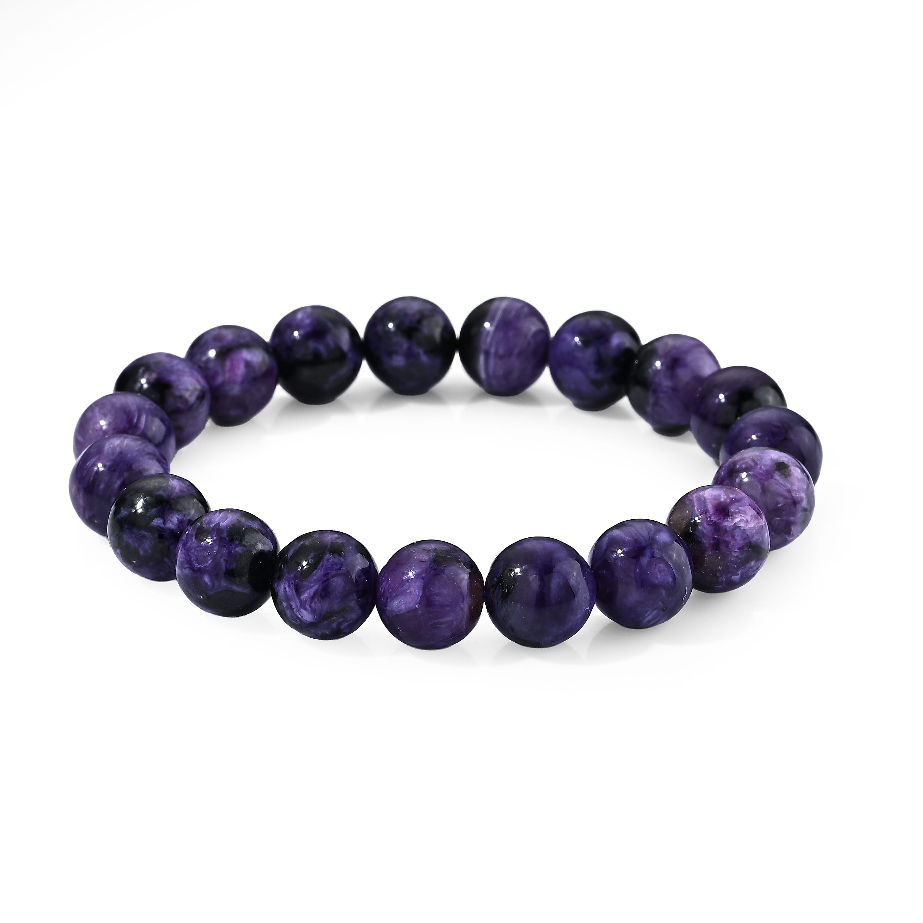 Chaorite 140.00 ctw Beaded Stretch Bracelet