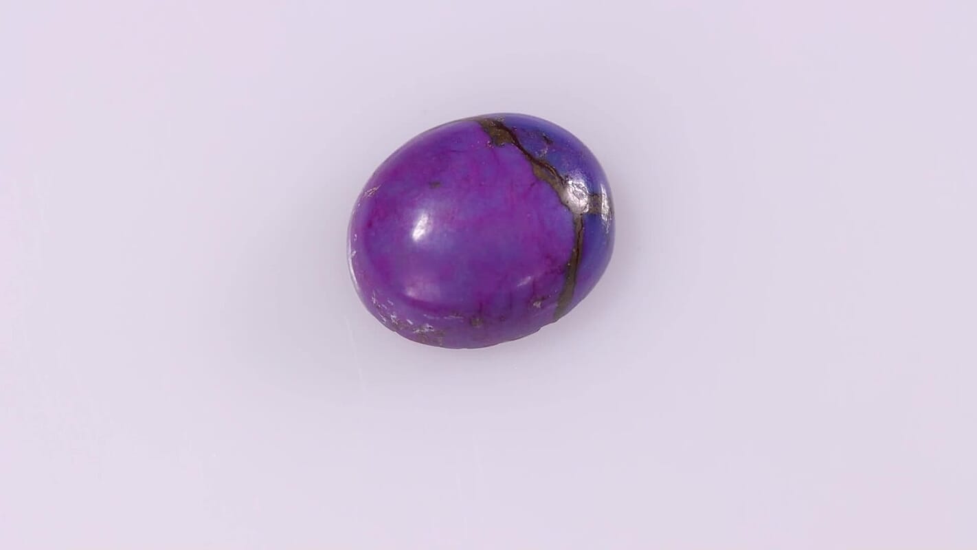 Mojave Purple Turquoise (Ovl 12x10 mm) 4.26 ctw