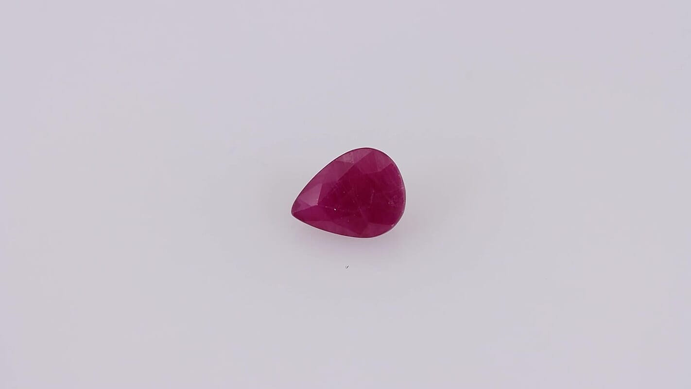 Raipur Ruby (Pear 8x6 mm) 0.87 ctw