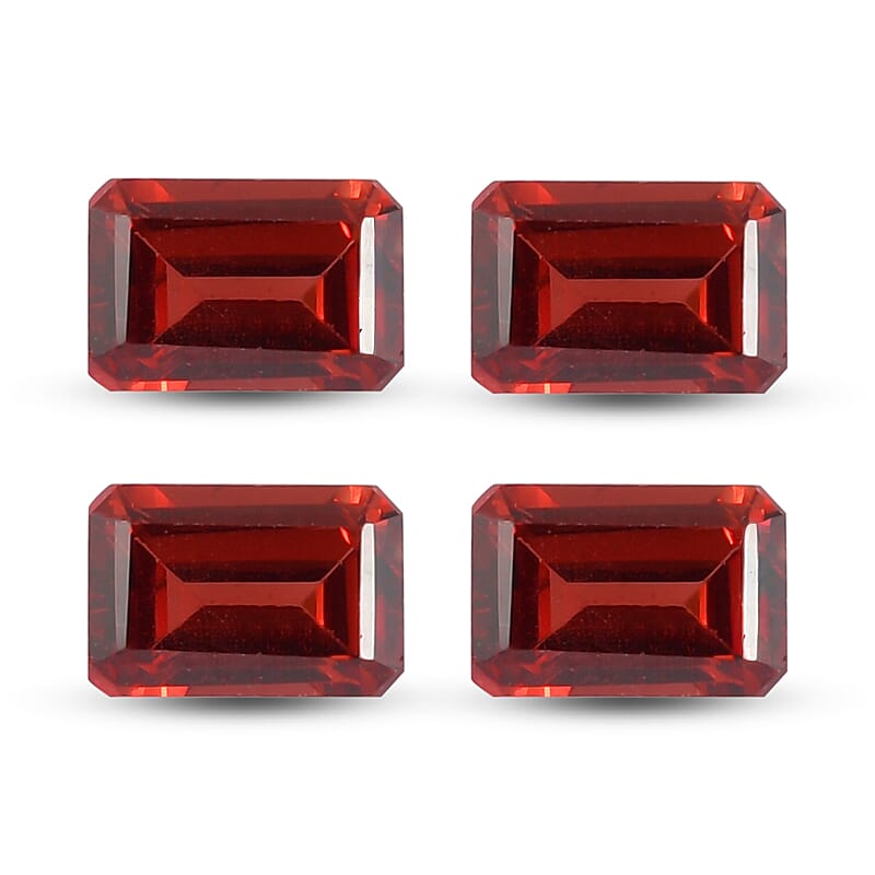 AA Red Garnet Set of 4 (Oct 6x4 mm) 3.06 ctw