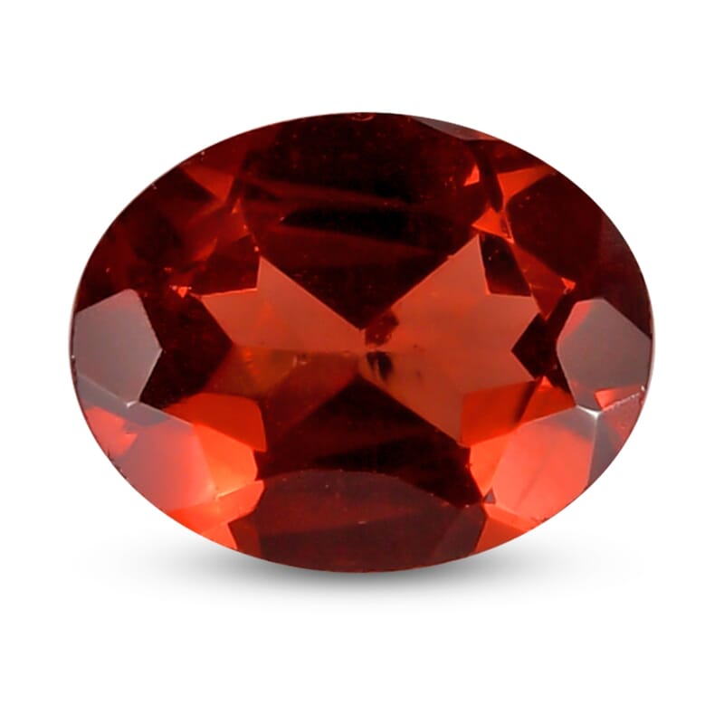 Red Garnet (Ovl 5x4 mm) 0.26 ctw