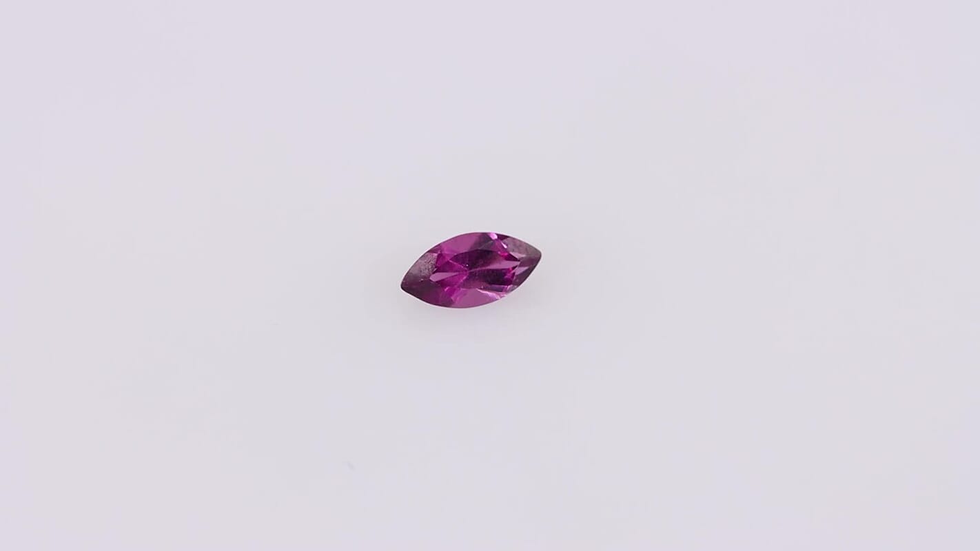 Orissa Rhodolite Garnet (Mrq 7x3.5 mm) 0.29 ctw