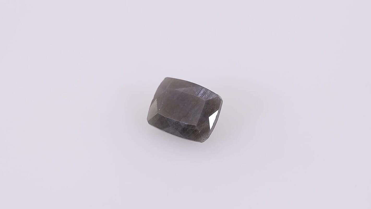 Silver Sapphire (Cush 9x7 mm) 2.49 ctw