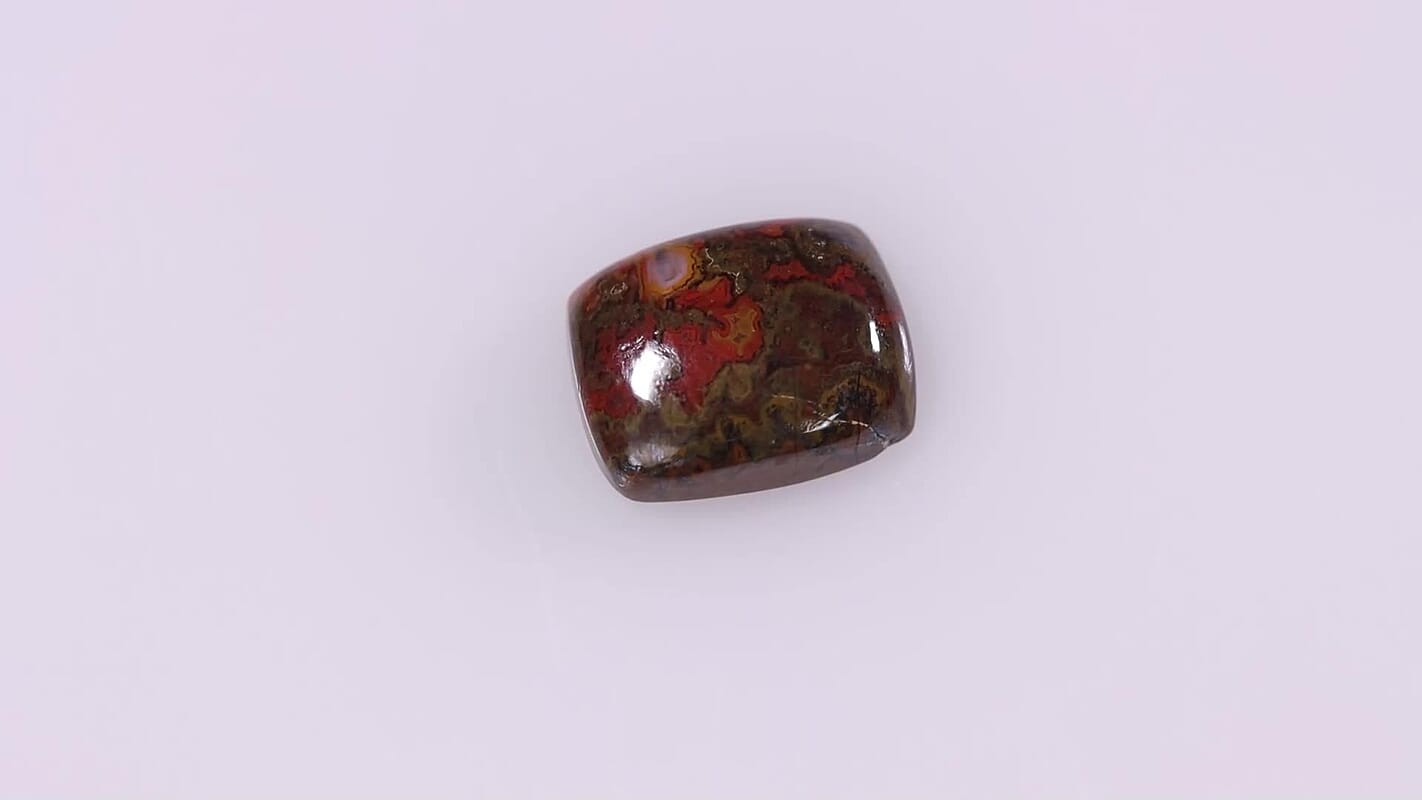 Slice Agate (Cush 10x8 mm) 2.01 ctw