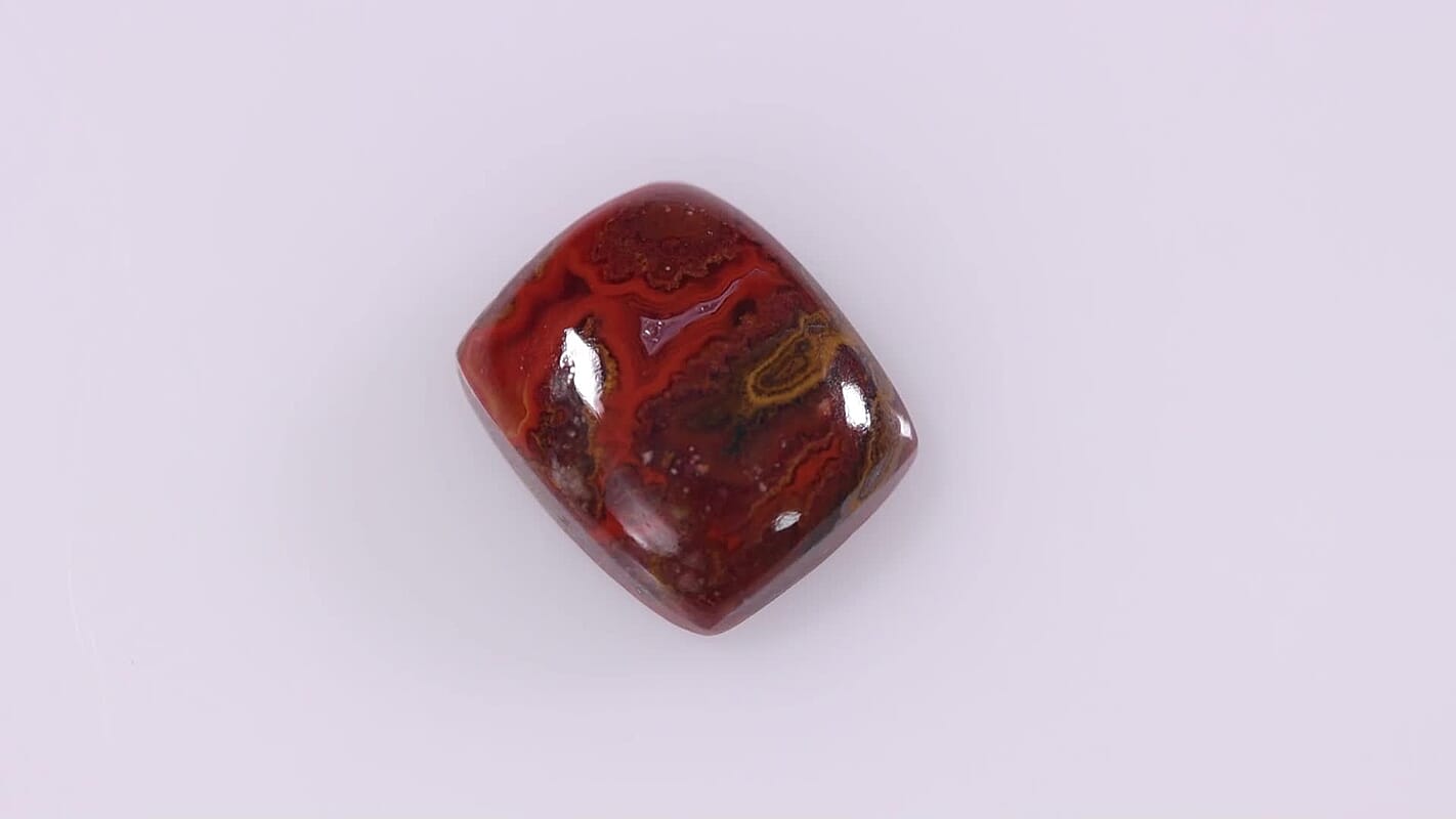 Slice Agate (Cush 12x10 mm) 4.28 ctw