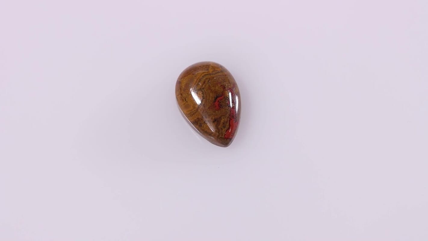 Slice Agate (Pear 10x7 mm) 1.33 ctw