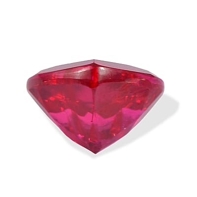 Lab Created Ruby (Hrt 10 mm) 3.60 ctw