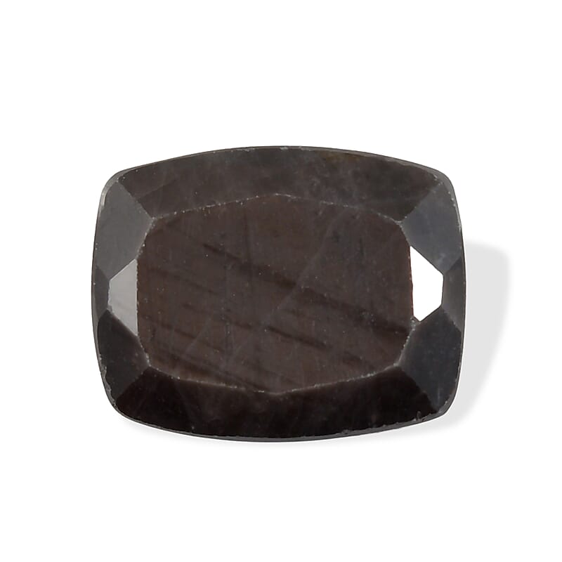 Silver Sapphire Set of 2 (Cush 6x4 mm) 1.18 ctw