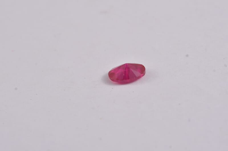 Lab Created Ruby Set of 2 (Ovl 8x6 mm) 2.41 ctw