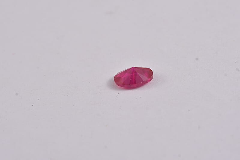 Lab Created Ruby Set of 2 (Ovl 8x6 mm) 2.41 ctw