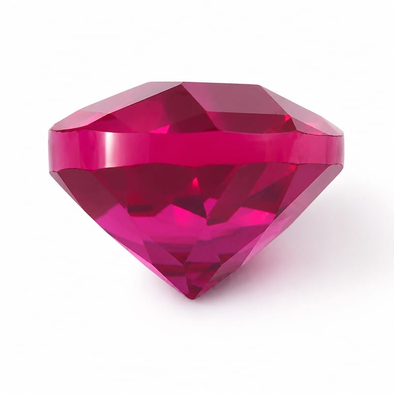 Lab Created Ruby (Rnd 5 mm) 0.61 ctw