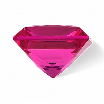 Lab Created Ruby Set of 4 (Sqr 5 mm) 3.01 ctw