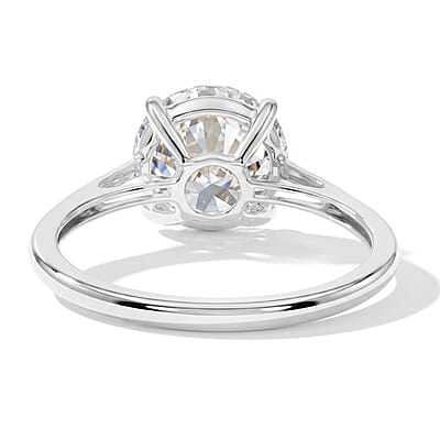 SGL Certified Luxuriant Lab Grown Diamond E-F VS 3.00 ctw Ring in 10K White Gold (Size  7.0)