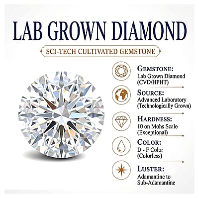 SGL Certified Luxuriant Lab Grown Diamond E-F VS 3.00 ctw Solitaire Stud Earrings in 10K White Gold
