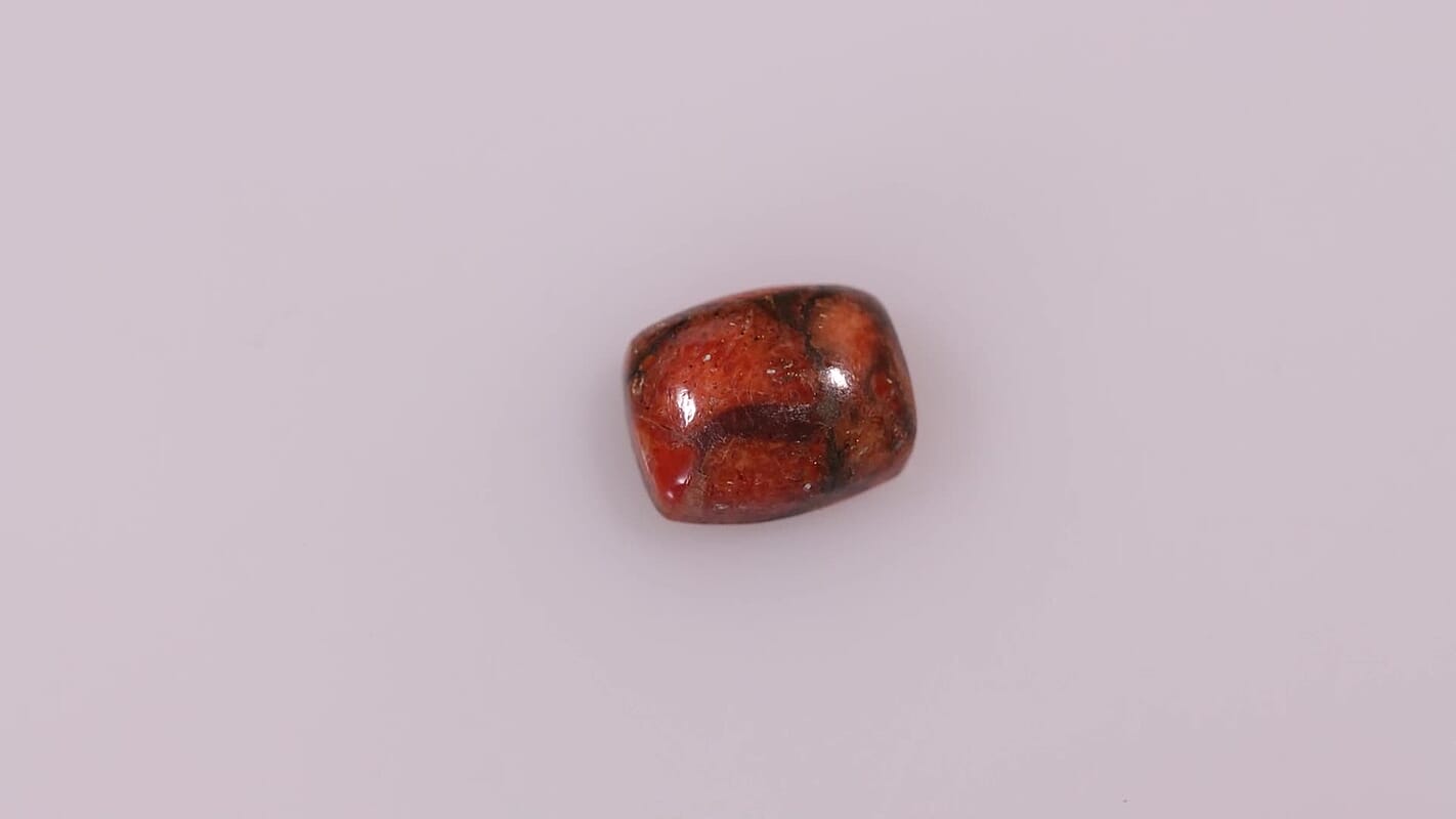 Mojave Orange Turquoise (Cush 10x8 mm) 2.08 ctw