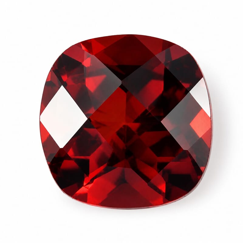 AA Red Garnet (Cush 5x5 mm) 0.53 ctw