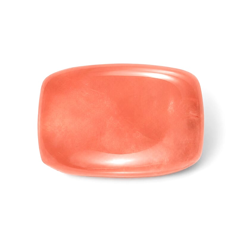 Rhodochrosite (Cush 6x4 mm) 0.58 ctw