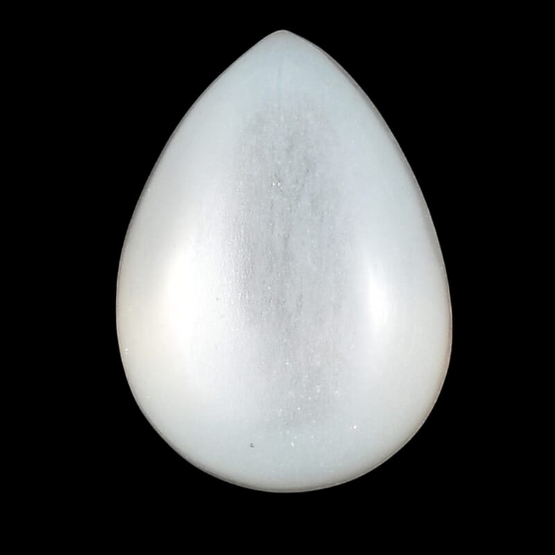 White Moonstone (Pear 13x9 mm) 3.82 ctw