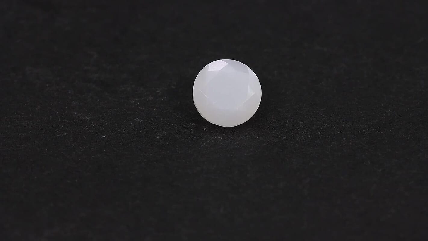 White Moonstone (Rnd 8 mm) 1.30 ctw