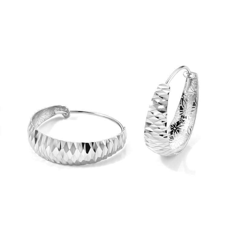 Rhapsody Earrings in 950 Platinum 3.40 Grams