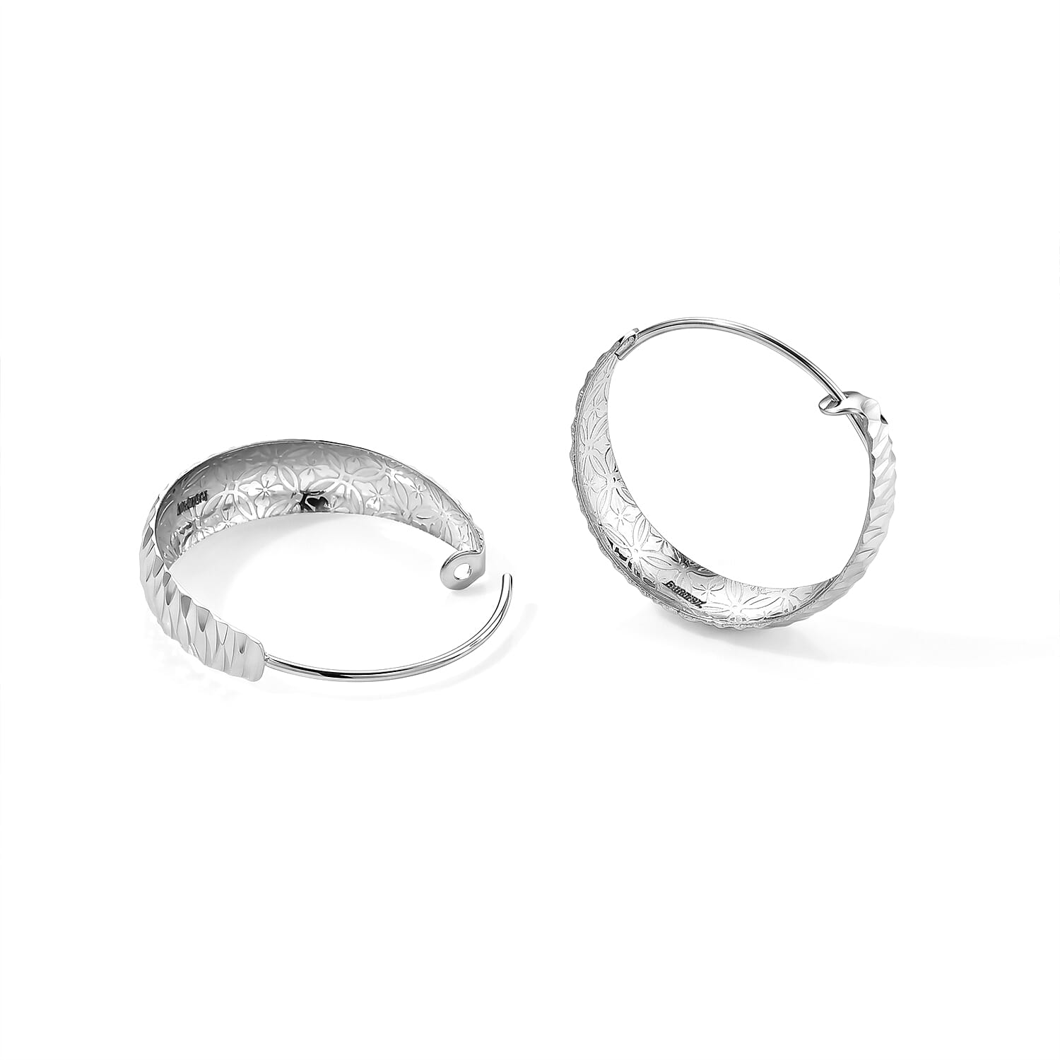 Rhapsody Earrings in 950 Platinum 3.40 Grams