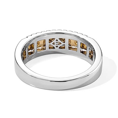 EverTrue Moissanite 0.80 ctw Ring in Platinum Bond (Size 5.0)