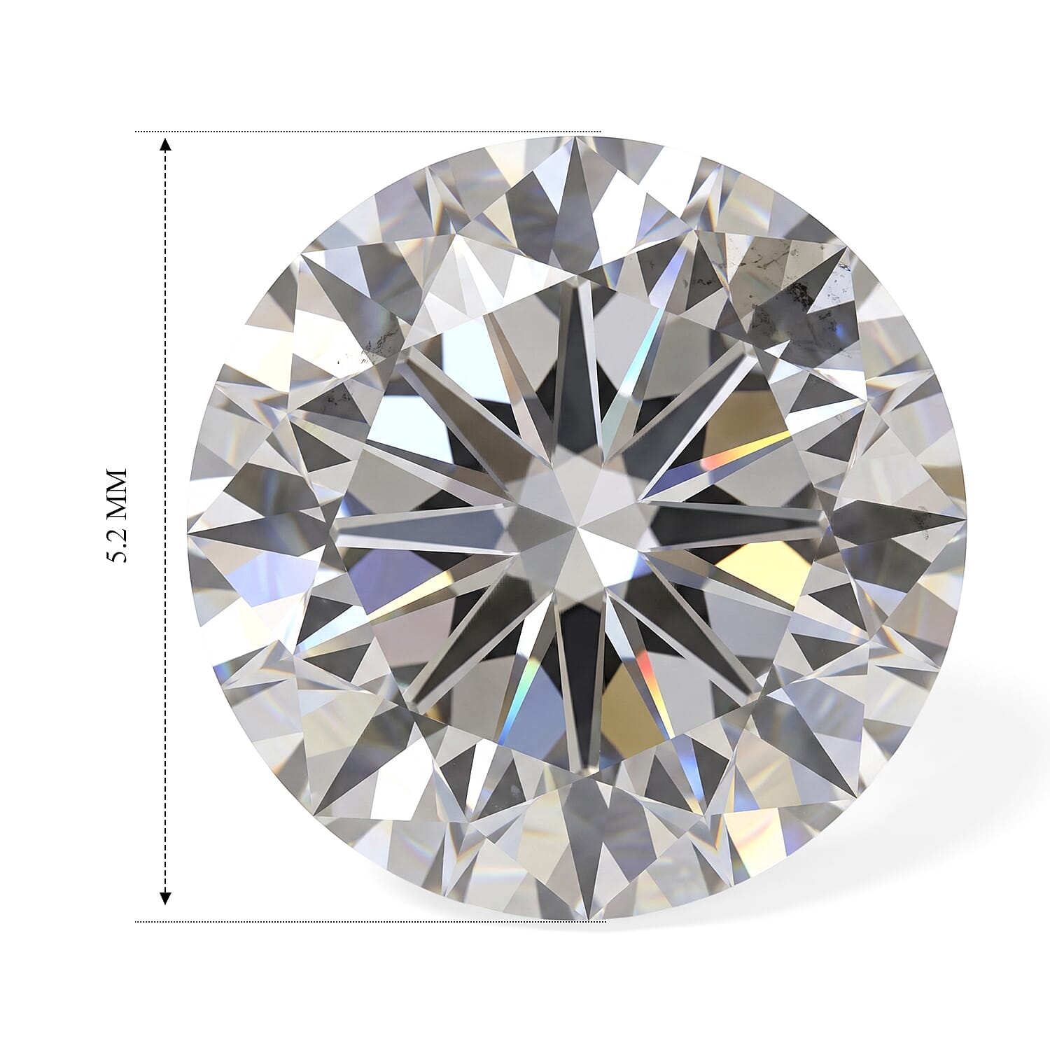 Diamond (I-J, SI1-SI2) (Rnd 5.2mm) 0.50 ctw