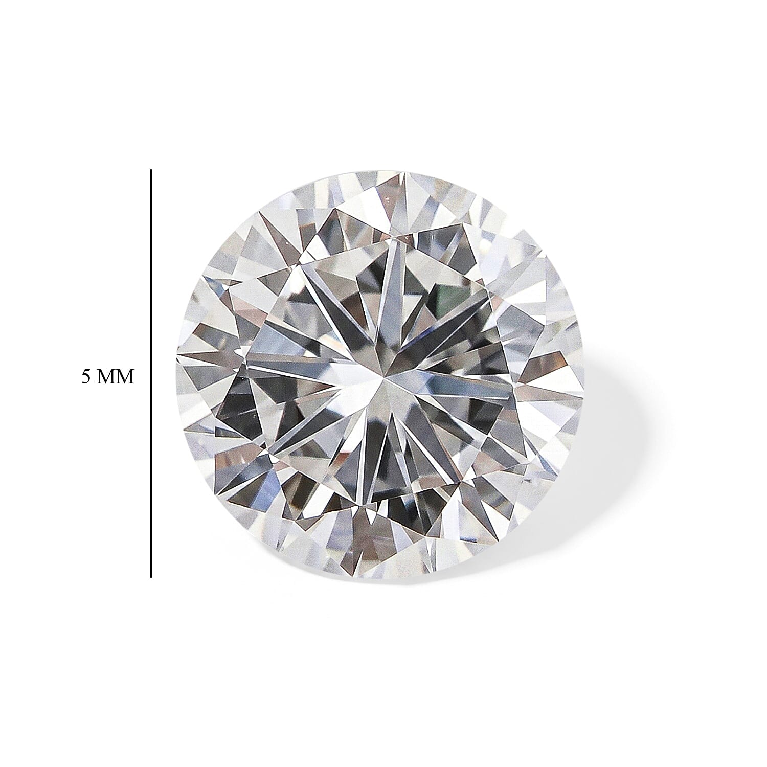 Diamond (E, VS1-VS2) (Rnd 5mm) 0.40 ctw