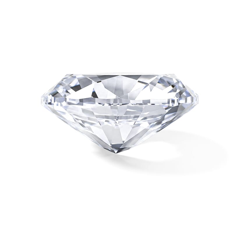 Diamond (M, VS2) (Ovl 5x4mm) 0.54 ctw