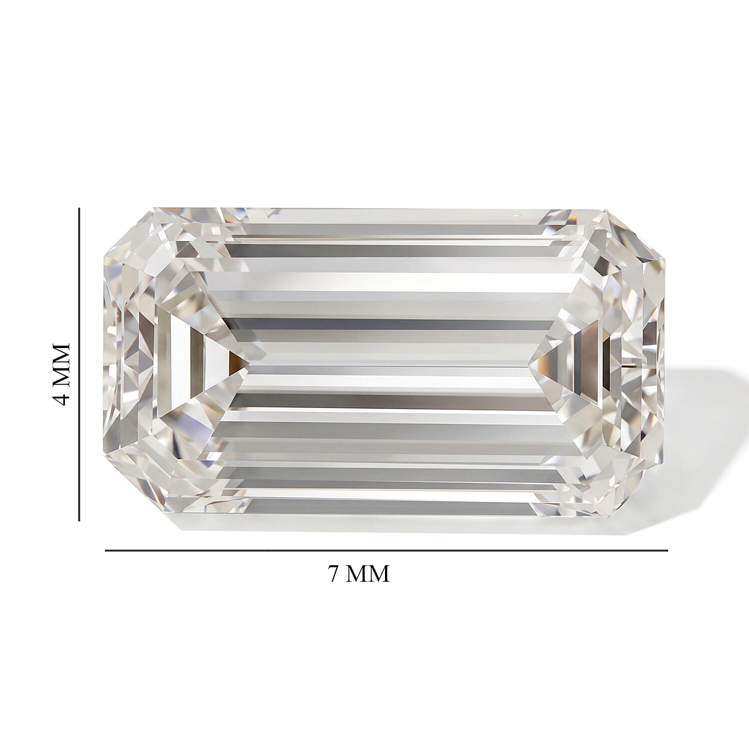 Diamond (H, VS1) (Bgt 7x4mm) 0.65 ctw