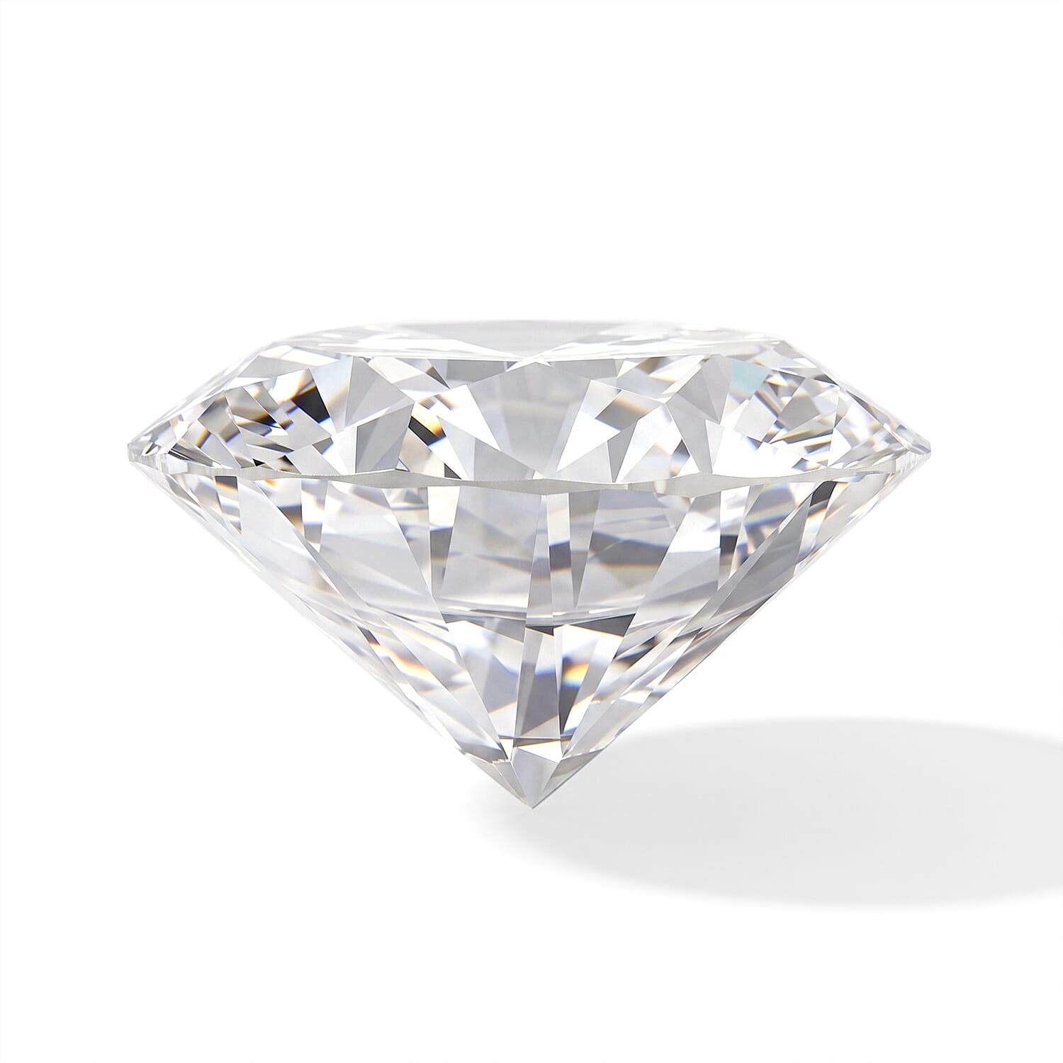 Diamond (F, VVS2) (Rnd 5.1mm) 0.53 ctw