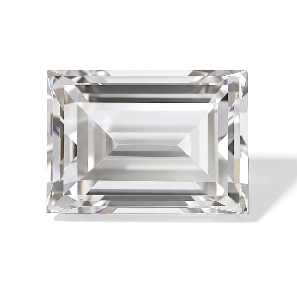 Diamond (G, SI1) (Emerald 6x4mm) 0.73 ctw