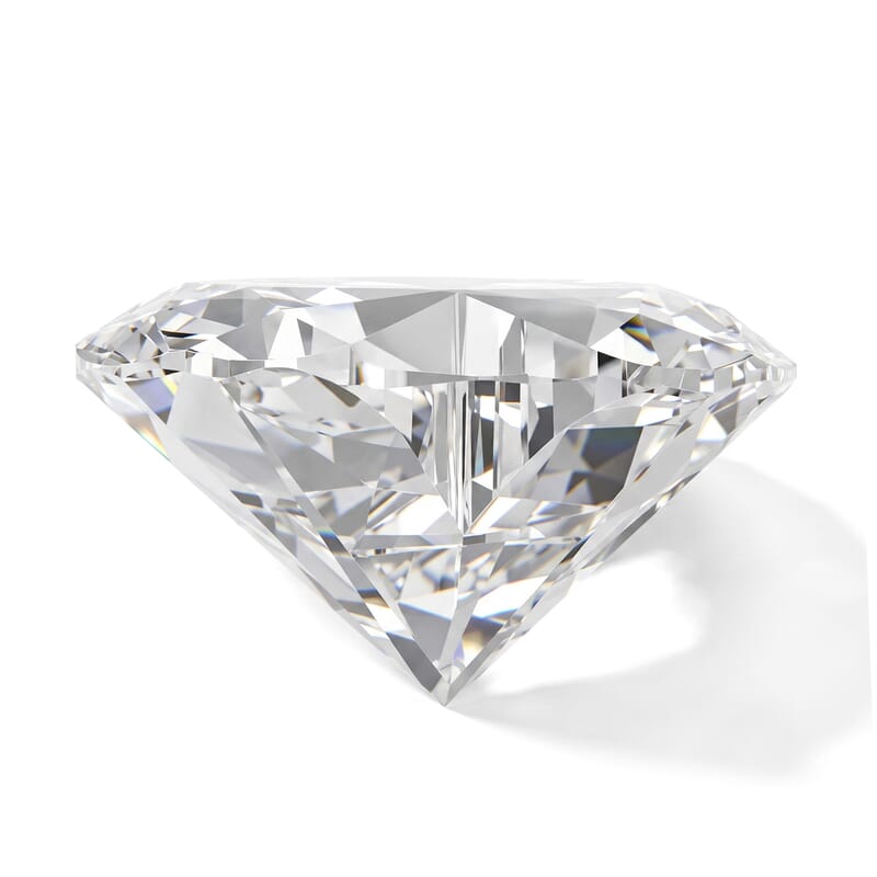 Diamond (F, VS1) (Hrt 4.5mm) 0.52 ctw