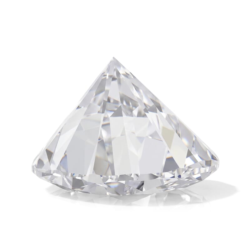 Diamond (F, VS1) (Hrt 4.5mm) 0.52 ctw