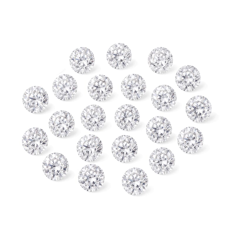 Diamond (F-G, VS2) (Rnd 4.2-4.3mm) 6.97 ctw
