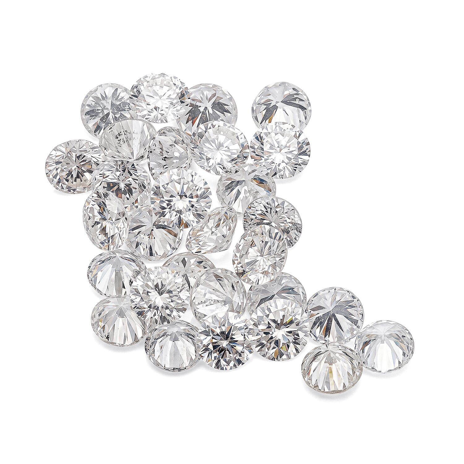 Diamond (F-G, SI2) (Rnd 4.6-4.7mm) 12.45 ctw