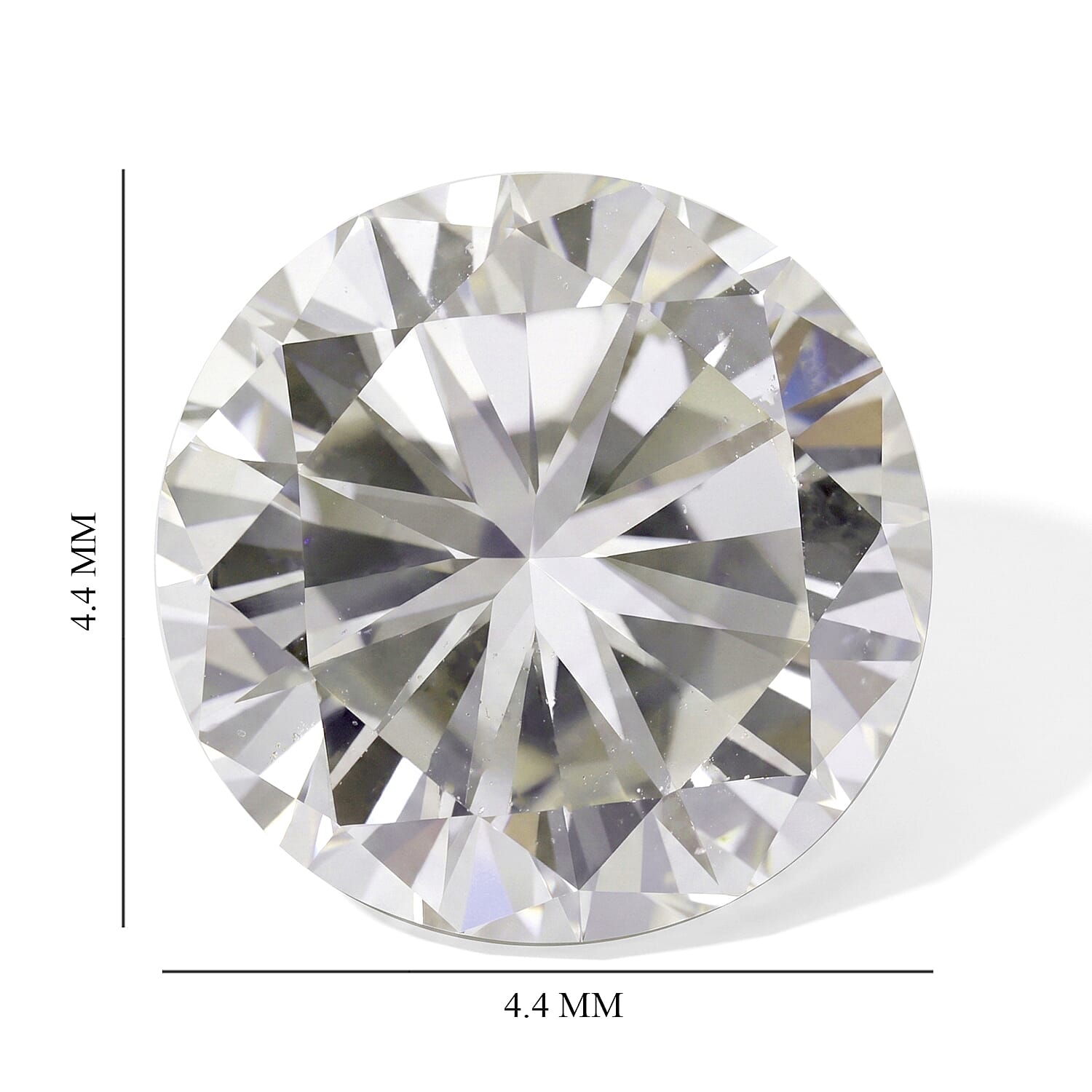 Diamond (F-G, SI1) (Rnd 4-4.1mm) 3.08 ctw