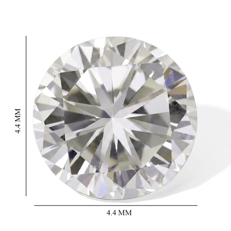 Diamond (F-G, SI1) (Rnd 4-4.1mm) 3.08 ctw