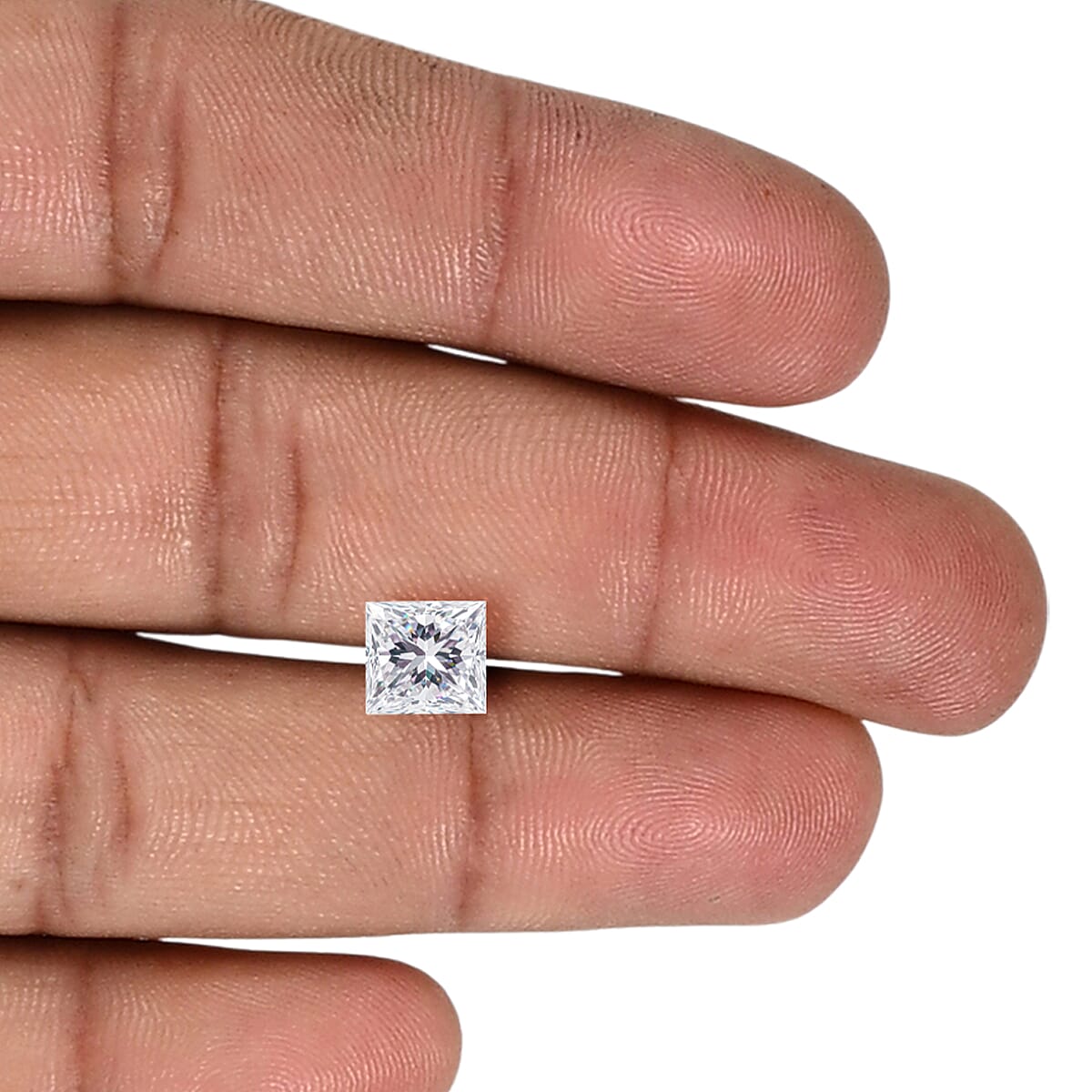 Diamond (F, VS1) (Sqr 4.1mm) 0.43 ctw