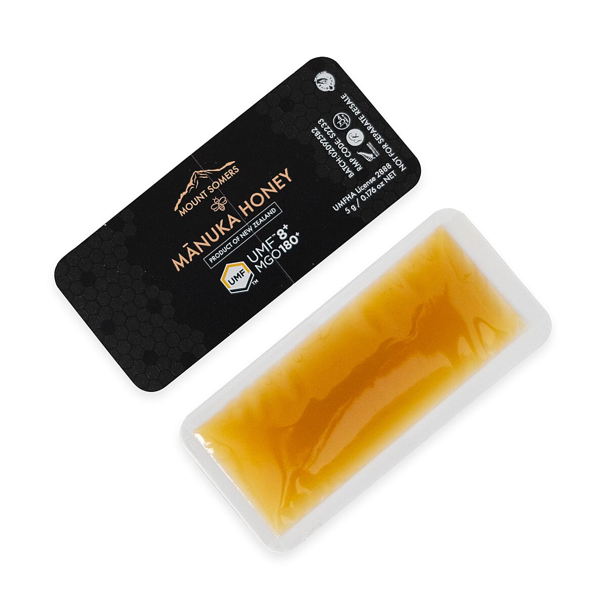Mount Somers Manuka Honey Snap Packs (12x 5g)