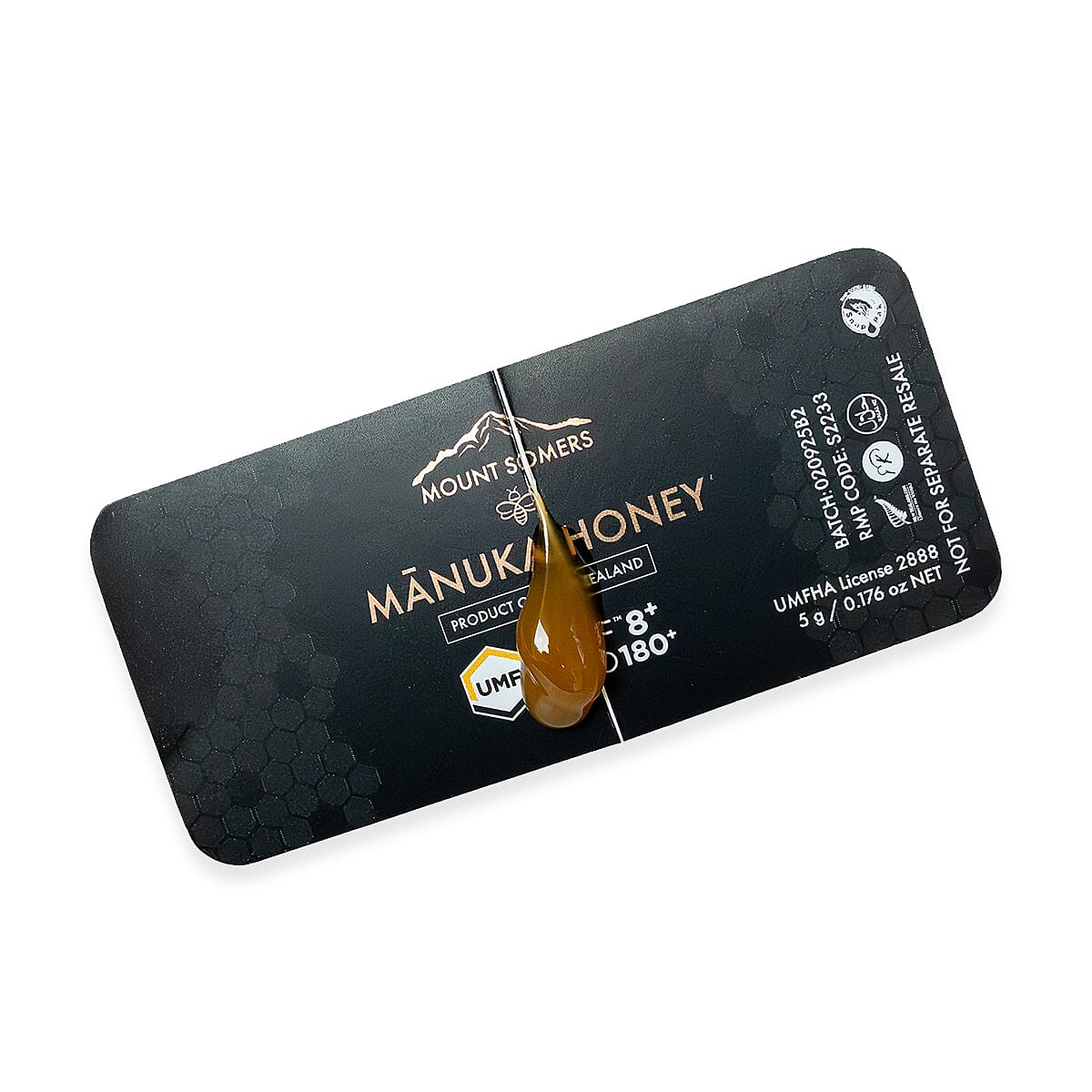 Mount Somers Manuka Honey Snap Packs (12x 5g)