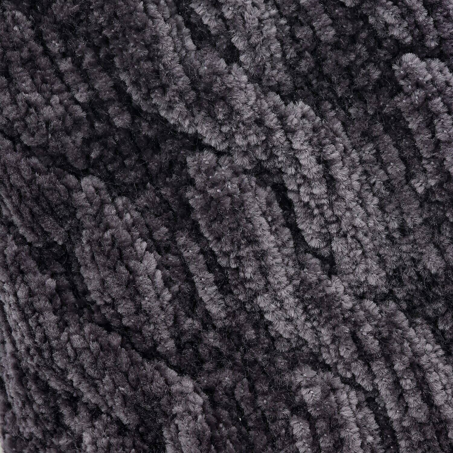 Tehee Black Color Fuzzy Socks with Grip - Size 9-11