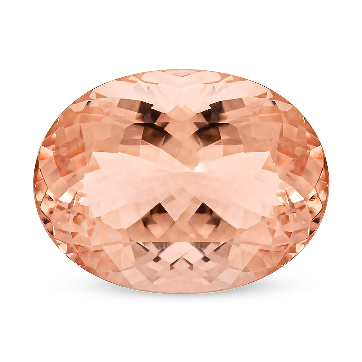 Certified and Appraised AAAA Marropino Morganite (Ovl 14x10 mm) 6.00 ctw