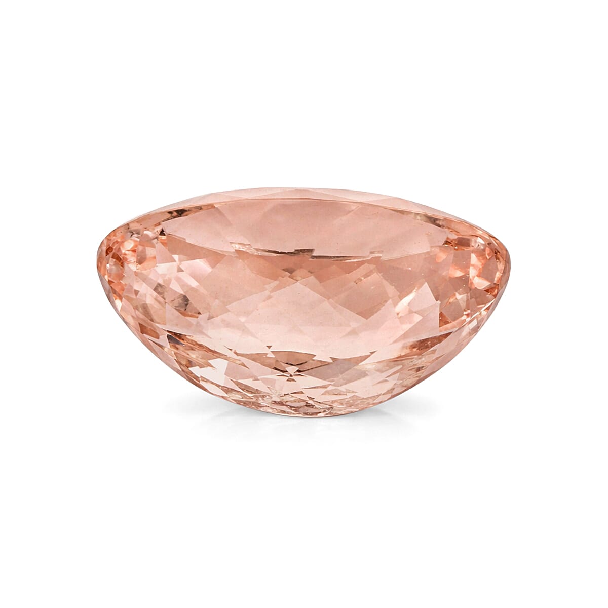Certified and Appraised AAAA Marropino Morganite (Ovl 14x10 mm) 6.00 ctw