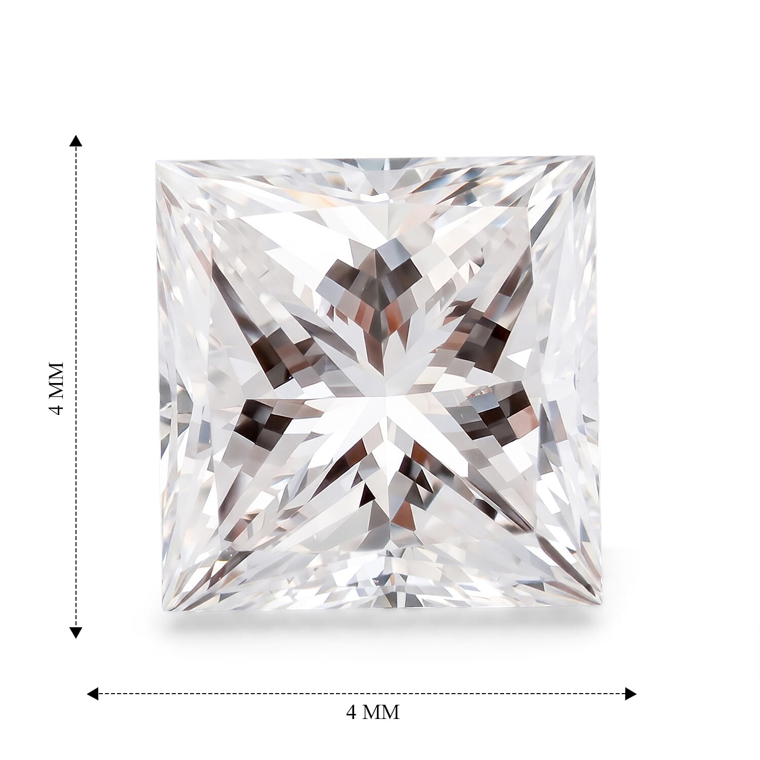 Diamond (D, VS1) (Sqr 4mm) 0.30 ctw